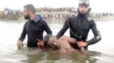 সাঁতরে নদী পার হতে গিয়ে বৃদ্ধের মৃত্যু