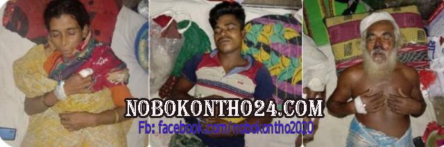 আমতলীতে জমি বিরোধের জেরে ৩ জনকে পিটিয়ে আহত