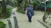 প্রবল বর্ষণে ক্ষতিগ্রস্ত বরগুনার উপকূল