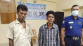 লালমোহনে গাঁজাসহ ২ মাদক কারবারি আটক