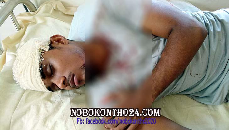 রাজাপুরে দুর্বৃত্তের হামলায় কলেজ ছাত্র জখম