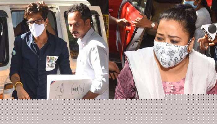 কমেডিয়ান ভারতী সিং স্বামীসহ আটক