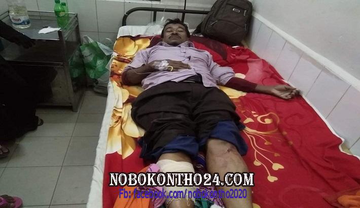 কলাপাড়ায় চাঁদা না পেয়ে বীর মুক্তিযোদ্ধাকে কু‌পিয়ে জখম