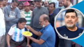 নাটোরে ৭ দিন পর ভাত খেলেন ম্যারাডোনা ভক্ত বাবু
