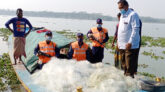 কাউখালীতে ৩৭ লাখ টাকা মূল্যের কারেন্ট জাল জব্দ