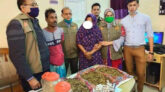 বরগুনায় গাঁজাসহ স্বামী-স্ত্রী আটক