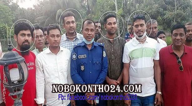 আসামিদের সাথে সেলফি, বাউফলের ওসি ক্লোজড