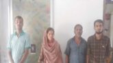 মির্জাগঞ্জে অসামাজিক কাজে লিপ্ত থাকায় নারীসহ আটক ৪