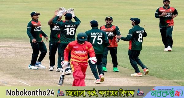 জিম্বাবুয়ের বিপক্ষে সাকিবের ৫ উইকেটে বাংলাদেশের বড় জয়