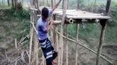 নির্বাচনে হেরে সাঁকো ভেঙে ফেললেন প্রার্থী!