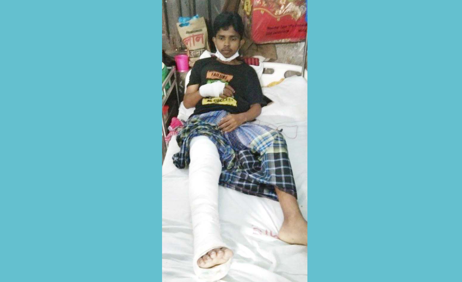 বেতাগীতে প্রতিপক্ষের হামলায় কলেজ ছাত্র আহত
