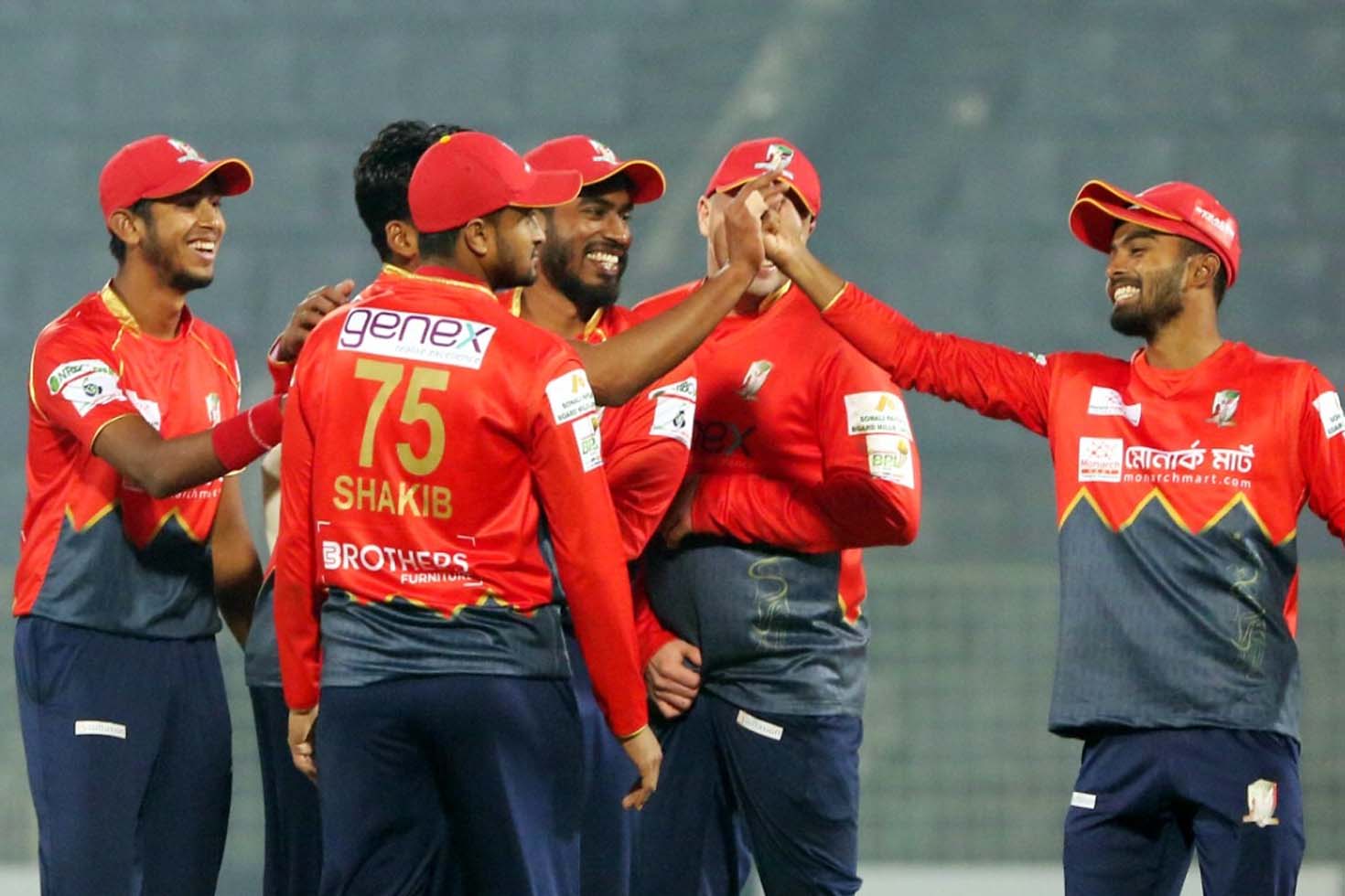 সাকিব-মুনিম নৈপুণ্যে জয় পেল বরিশাল