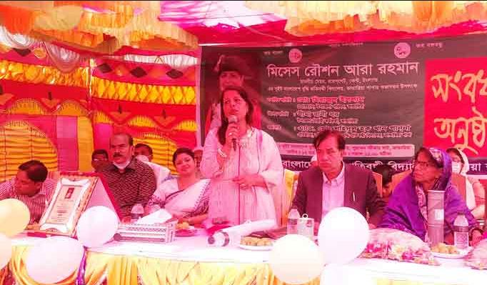 রামসগেট মেয়র রৌশন আরাকে ভান্ডারিয়ায় সংবর্ধনা