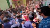 পিরোজপুরে স্বেচ্ছাসেবক দলের বিক্ষোভ মিছিলে পুলিশের বাঁধা