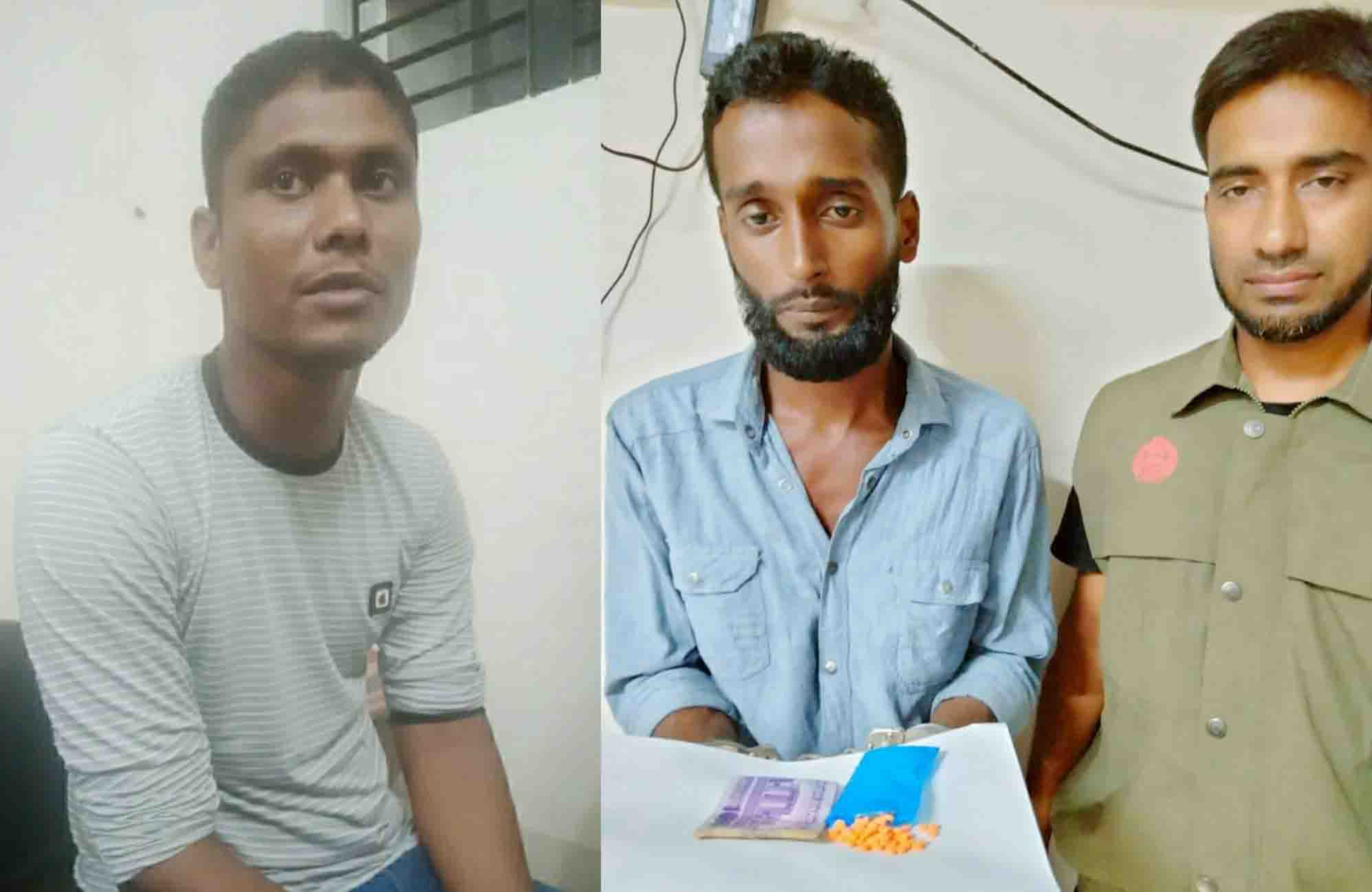 নলছিটিতে ইয়াবাসহ দুই মাদক ব্যাবসায়ী আটক