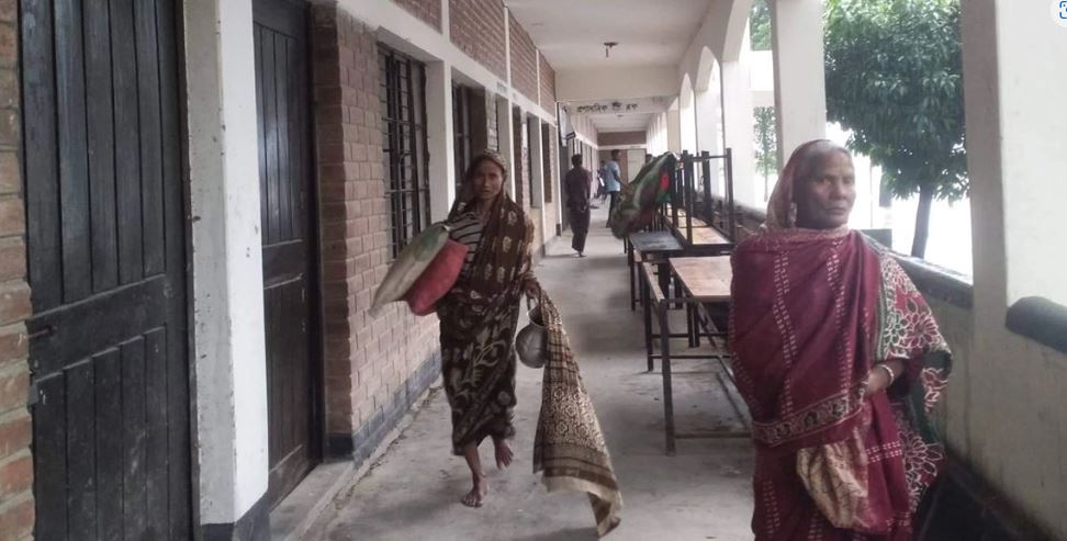 সিলেটে আশ্রয়কেন্দ্রেও মিলছে না খাবার, ত্রাণের জন্য হাহাকার