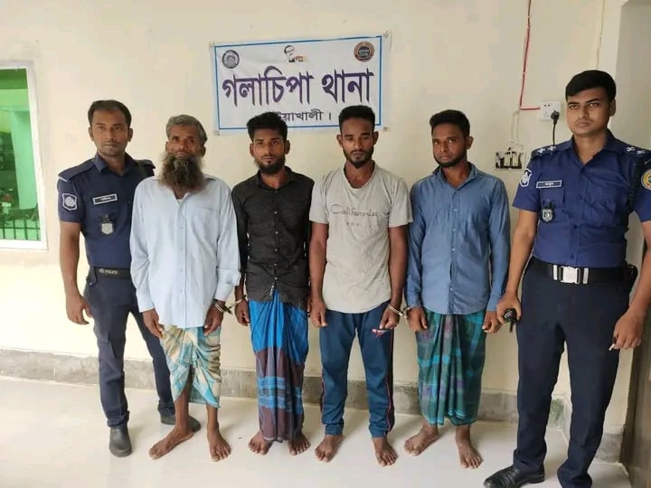গলাচিপায় বৃদ্ধাকে কুপিয়ে হত্যার দায়ে গ্রেফতার ৫