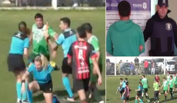 রেফারিকে ঘুষি, নিষিদ্ধ আর্জেন্টাইন ফুটবলার