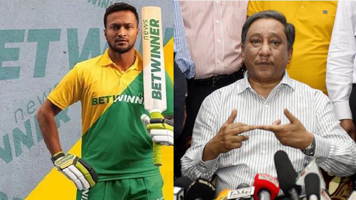 Shakib cancels deal with Betwinner after BCB`s warning