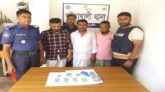 পটুয়াখালীতে ছয় হাজার পিচ ইয়াবাসহ আটক ৪