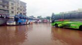 কাদাপানির রুপাতলী বাস টার্মিনালে যাত্রী ভোগান্তি চরমে