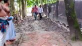 ঝালকাঠিতে রাতের আঁধারে নতুন রাস্তা কেটে ফেলেছে দুর্বৃত্তরা