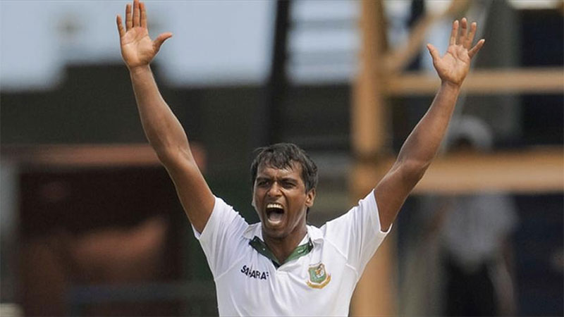 টেস্ট ক্রিকেটকে বিদায় বলে দিলেন রুবেল