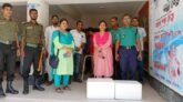 বরিশাল বিমানবন্দর এলাকায় অভিযান, ইলিশ জব্দ