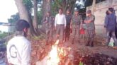 ঝালকাঠিতে অবৈধ কারেন্ট জাল, ইলিশ ও নৌকা জব্দ