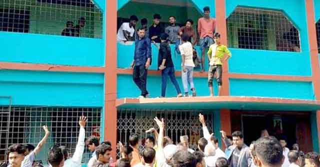 ভোলায় স্কুলে অগ্নিকাণ্ডে ৩০ শিক্ষার্থী আহত