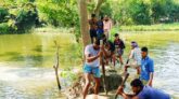 রাঙ্গাবালীতে অবৈধ তিন বাঁধ কেটে জমি অবমুক্ত