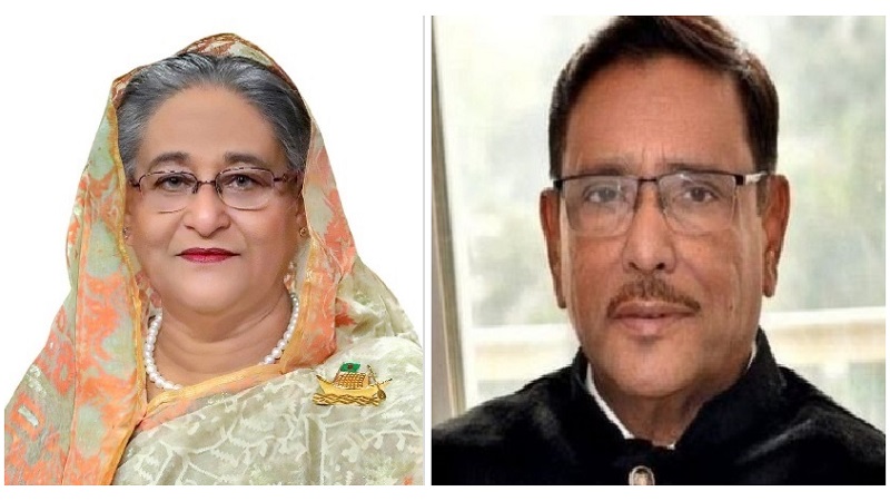 Sheikh Hasina president, Quader general secretary Awami League