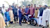 ঝালকাঠিতে জামাতে নামাজ আদায় করে সাইকেল পুরস্কার পেলো যুবক