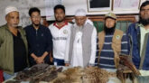 পটুয়াখালীতে বন্য প্রাণীর চামড়াসহ কবিরাজ আটক