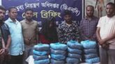 বরিশালে লঞ্চের কেবিনে মাদক পাচার, নারীসহ আটক ৪