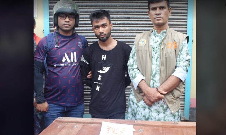 উজিরপুরে পুলিশকে কামড়েও শেষ রক্ষা হলো না মৃদুলের
