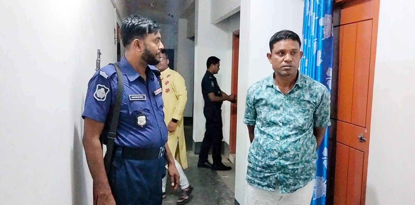পটুয়াখালীতে আলোচিত শিবু অপহরন মামলার আসামি গ্রেফতার