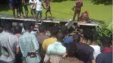 বরিশালে দুই বাসের মুখোমুখি সংঘর্ষে আহত ২৫