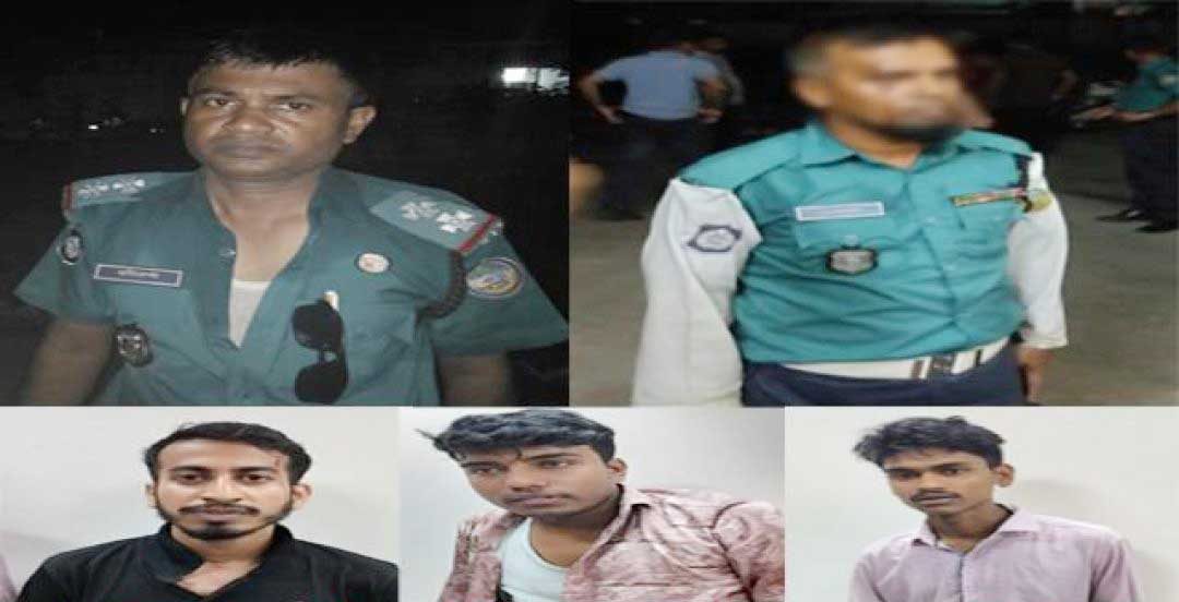 ট্রাফিক সার্জেন্টকে মারধর, বরিশাল বিশ্ব‌বিদ‌্যাল‌য়ের ৩ ছাত্র আটক