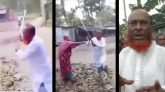 বরিশালে রামদা নিয়ে ইউপি সদস্যকে চেয়ারম্যানের ধাওয়া