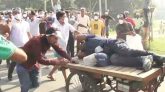 নারায়ণগঞ্জে তিন পুলিশকে কুপিয়ে ও পিটিয়ে জখম