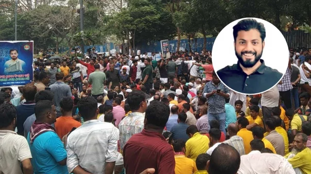 ইশরাককে মেয়র পদে বসানোর দাবিতে চলছে বিক্ষোভ