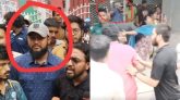 নারীকে লাথি মারা জামায়াত কর্মী আকাশ গ্রেপ্তার