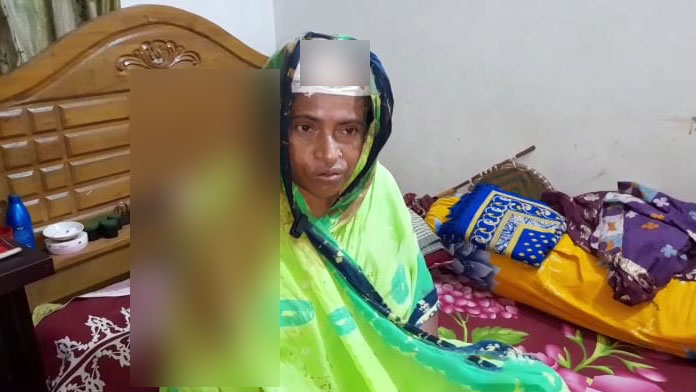 সম্পত্তি নিয়ে বিরোধে বৃদ্ধা মা ও ভাইকে মারধর