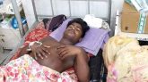 ছেলের কাটা পা নিয়ে বিচারের দাবিতে ঘুরছেন বাবা
