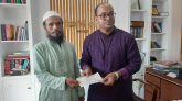 লঞ্চের ধাক্কায় নিখোঁজ রায়হানের পরিবার পেল আর্থিক অনুদান