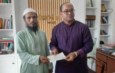 লঞ্চের ধাক্কায় নিখোঁজ রায়হানের পরিবার পেল আর্থিক অনুদান